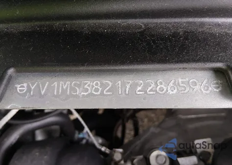 2007 Volvo S40 2.4I из США, поврежденный, VIN YV1MS382172286596